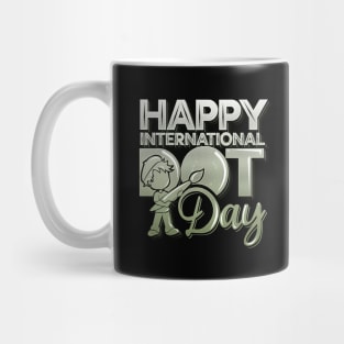 'Kid Drawing Dot' Cool International Dot Day Gift Mug